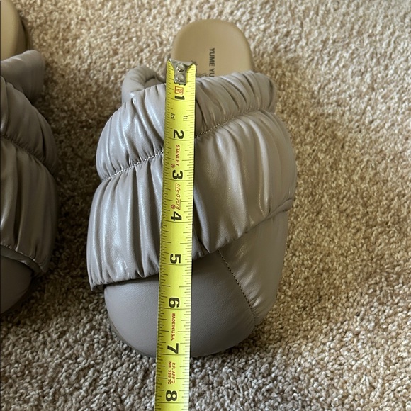 Yume Yume | Women's Taupe Quilted Slip-On Shoes | size 40 - Picture 9 of 16